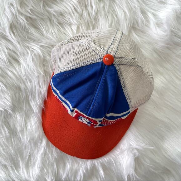 AJD | 80s Denver Broncos Hat Vintage Superstripe Snapback NFL 1980s Baseball Cap - Picture 2 of 6